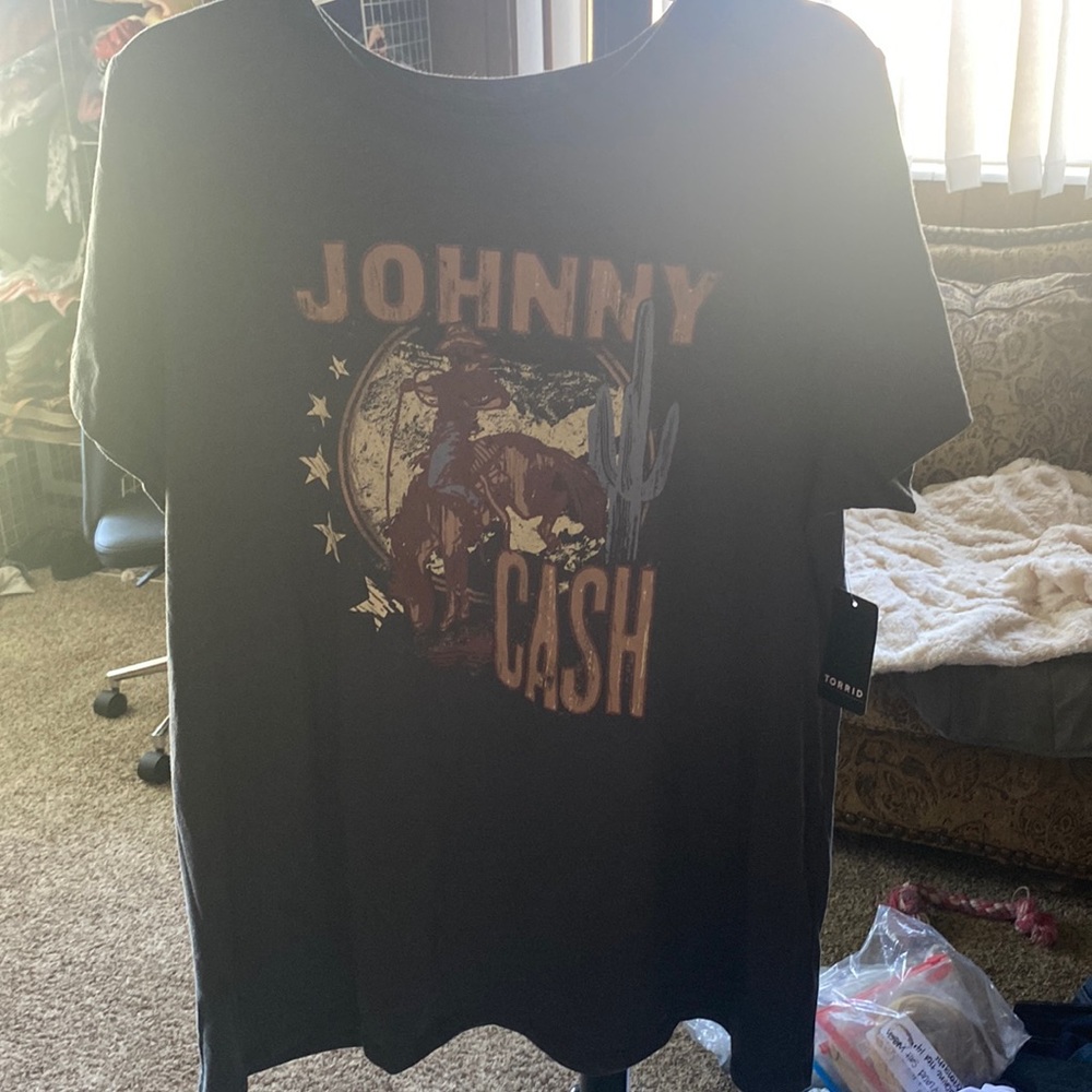 Johnny Cash torrid tee BRAND NEW WITH TAGS